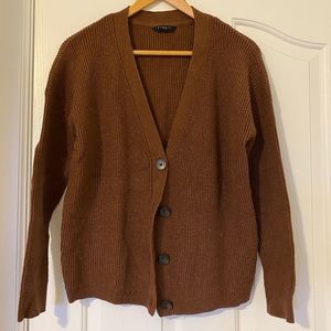 Soft cozy brown cardigan 🤎